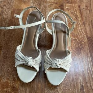 Arezzo Cream Wedges 11